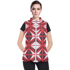 Abstract Pattern Geometric Backgrounds   Women s Puffer Vest