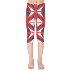 Abstract Pattern Geometric Backgrounds   Kids  Capri Leggings  by Eskimos