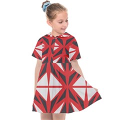 Abstract Pattern Geometric Backgrounds   Kids  Sailor Dress