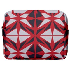 Abstract Pattern Geometric Backgrounds   Make Up Pouch (large)