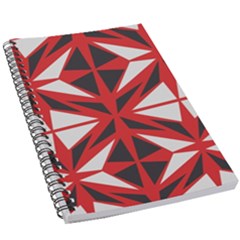 Abstract Pattern Geometric Backgrounds   5 5  X 8 5  Notebook