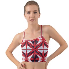 Abstract Pattern Geometric Backgrounds   Mini Tank Bikini Top