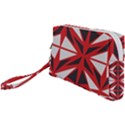 Abstract pattern geometric backgrounds   Wristlet Pouch Bag (Small) View1