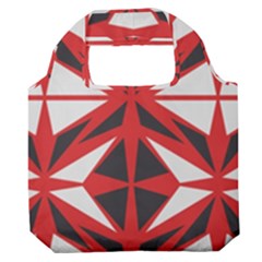 Abstract Pattern Geometric Backgrounds   Premium Foldable Grocery Recycle Bag