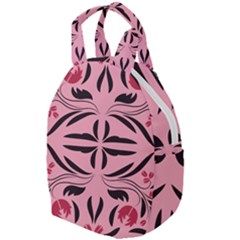 Floral folk damask pattern  Travel Backpacks