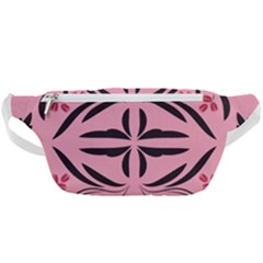 Floral Folk Damask Pattern  Waist Bag 