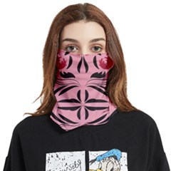 Floral folk damask pattern  Face Covering Bandana (Two Sides)