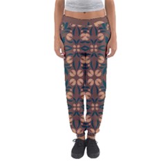 Floral Folk Damask Pattern  Women s Jogger Sweatpants