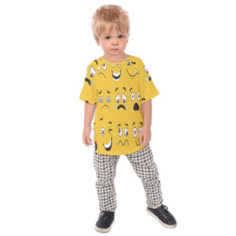 Emojis Kids  Raglan Tee by Sparkle