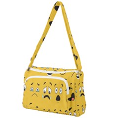 Emojis Front Pocket Crossbody Bag by Sparkle