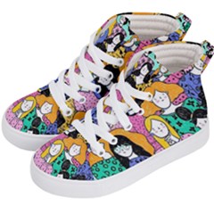 Women Kids  Hi-Top Skate Sneakers