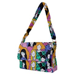 Women Full Print Messenger Bag (M)