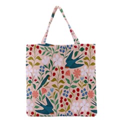 Floral Grocery Tote Bag by Sparkle