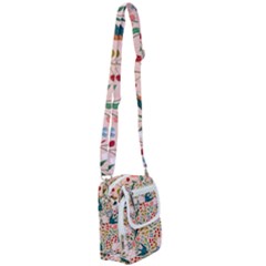 Floral Shoulder Strap Belt Bag by Sparkle