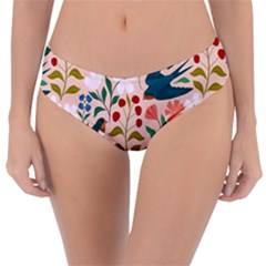 Floral Reversible Classic Bikini Bottoms by Sparkle