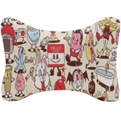 Retro Food Seat Head Rest Cushion by Sparkle