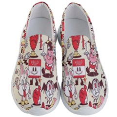 Retro Food Men s Lightweight Slip Ons by Sparkle