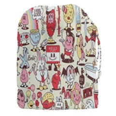 Retro Food Drawstring Pouch (3xl) by Sparkle