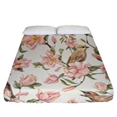 Floral Fitted Sheet (Queen Size)