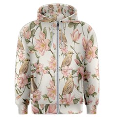 Floral Men s Zipper Hoodie