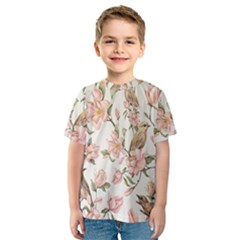 Floral Kids  Sport Mesh Tee