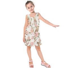 Floral Kids  Sleeveless Dress