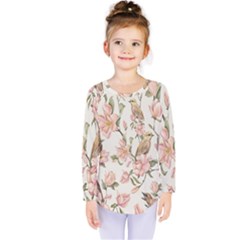 Floral Kids  Long Sleeve Tee