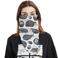 Hedgehog Face Covering Bandana (triangle) by Sparkle