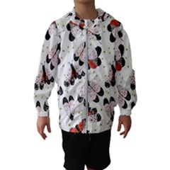 Butterfly Kids  Hooded Windbreaker by Sparkle