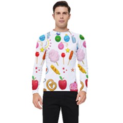 Summer-fair-food-goldfish Copy Copy Men s Long Sleeve Rash Guard by Nexatart