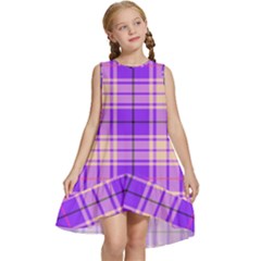 Pink Tartan 6 Kids  Frill Swing Dress by tartantotartanspink