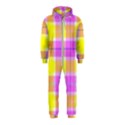 Pink Tartan-8 Hooded Jumpsuit (Kids) View1