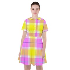 Pink Tartan-8 Sailor Dress