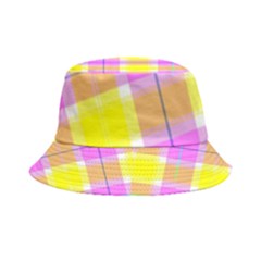 Pink Tartan-8 Inside Out Bucket Hat by tartantotartanspink