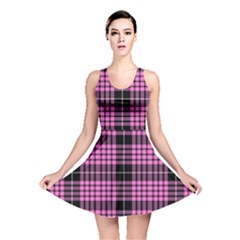 Pink Tartan 3 Reversible Skater Dress by tartantotartanspink