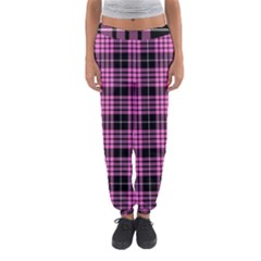 Pink Tartan 3 Women s Jogger Sweatpants by tartantotartanspink