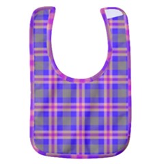 Tartan Purple Baby Bib by tartantotartanspink