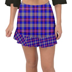 Tartan 2 Fishtail Mini Chiffon Skirt by tartantotartanspink