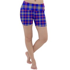 Tartan 2 Lightweight Velour Yoga Shorts by tartantotartanspink