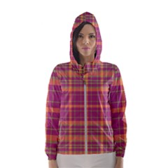 Tartan 9 Women s Hooded Windbreaker by tartantotartanspink