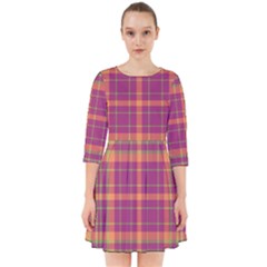 Tartan 9 Smock Dress by tartantotartanspink