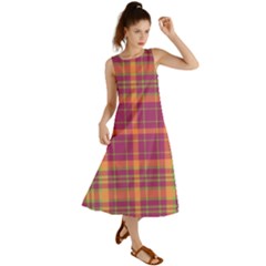 Tartan 9 Summer Maxi Dress by tartantotartanspink