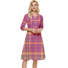 Tartan 9 Classy Knee Length Dress