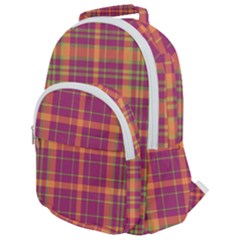 Tartan 9 Rounded Multi Pocket Backpack
