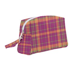 Tartan 9 Wristlet Pouch Bag (medium) by tartantotartanspink2