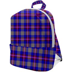 Tartan 2 Zip Up Backpack by tartantotartanspink2