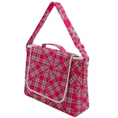 Pink Tartan-10 Box Up Messenger Bag by tartantotartanspink2