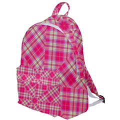 Pink Tartan-10 The Plain Backpack by tartantotartanspink2