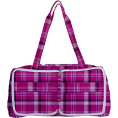 Pink Tartan-9 Multi Function Bag by tartantotartanspink2