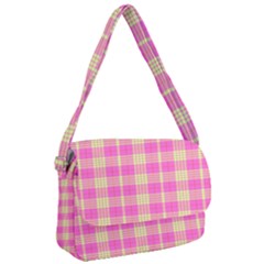 Pink Tartan 4 Courier Bag